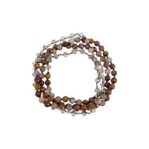 CHAN LUU || Pietersite Layering Necklace